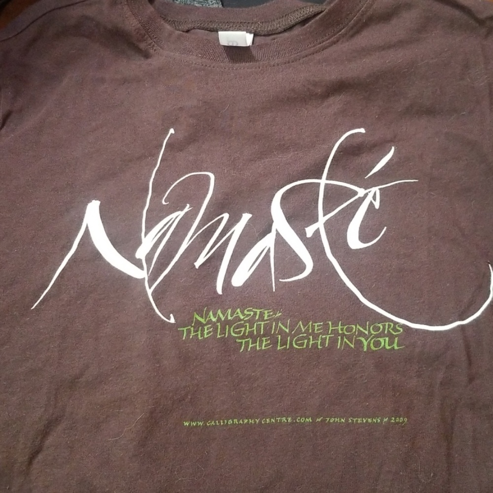 Bella yoga tee shirt